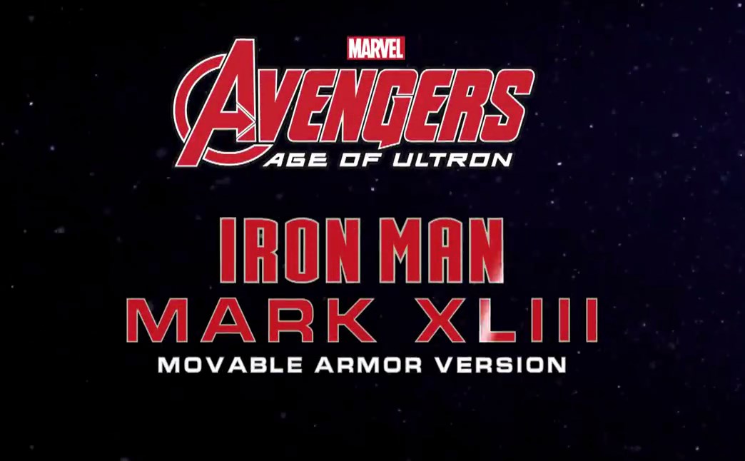  Iron man Mark XLIII Movable Armor version 