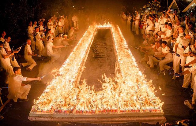 World Record: 72,585 Candles On A Birthday Cake
