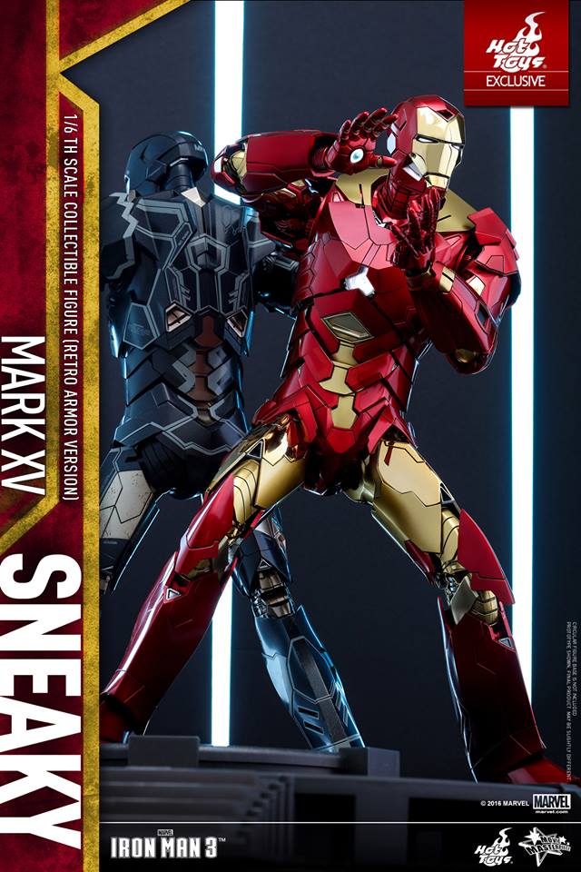 Hot toys Iron man 3 Sneaky Mark XV