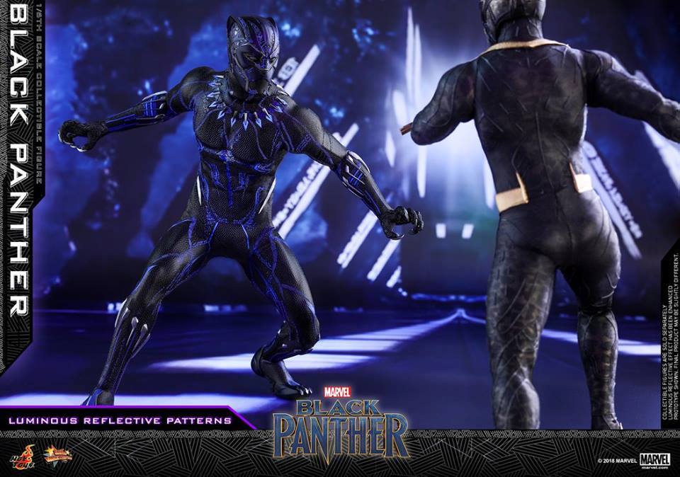 Hottoys MMS470 Black Panther 1/6 Scale