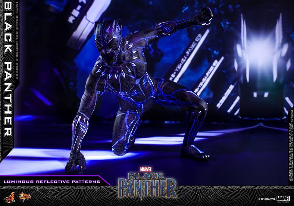 Hottoys MMS470 Black Panther 1/6 Scale