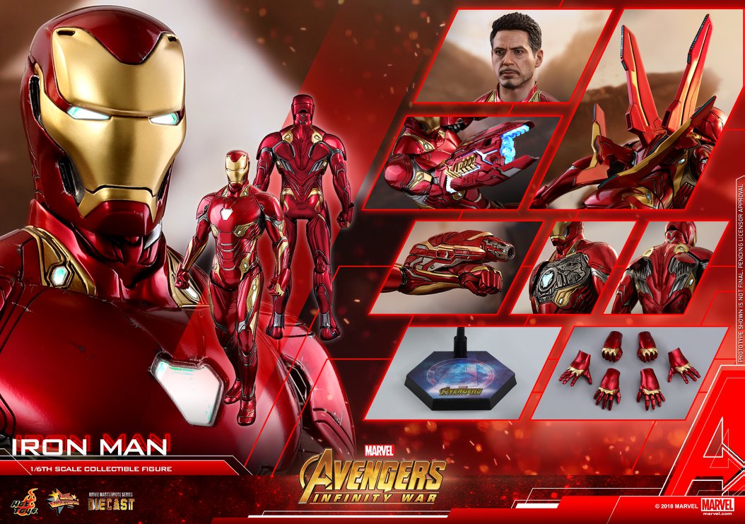  Avengers : Infinity War Iron Man MMS 1/6th Scale Collectible Figure