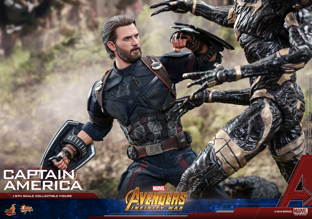 Hot toys Captain America 1/6th scale Collectible Figure Avengers infinity war 