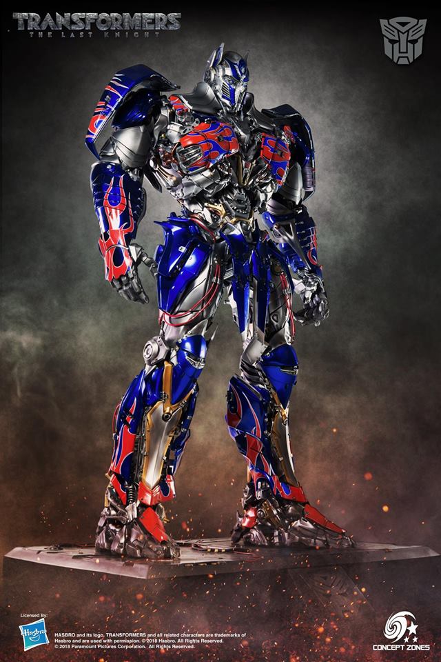 Optimus Prime: The Last Knight Statue
