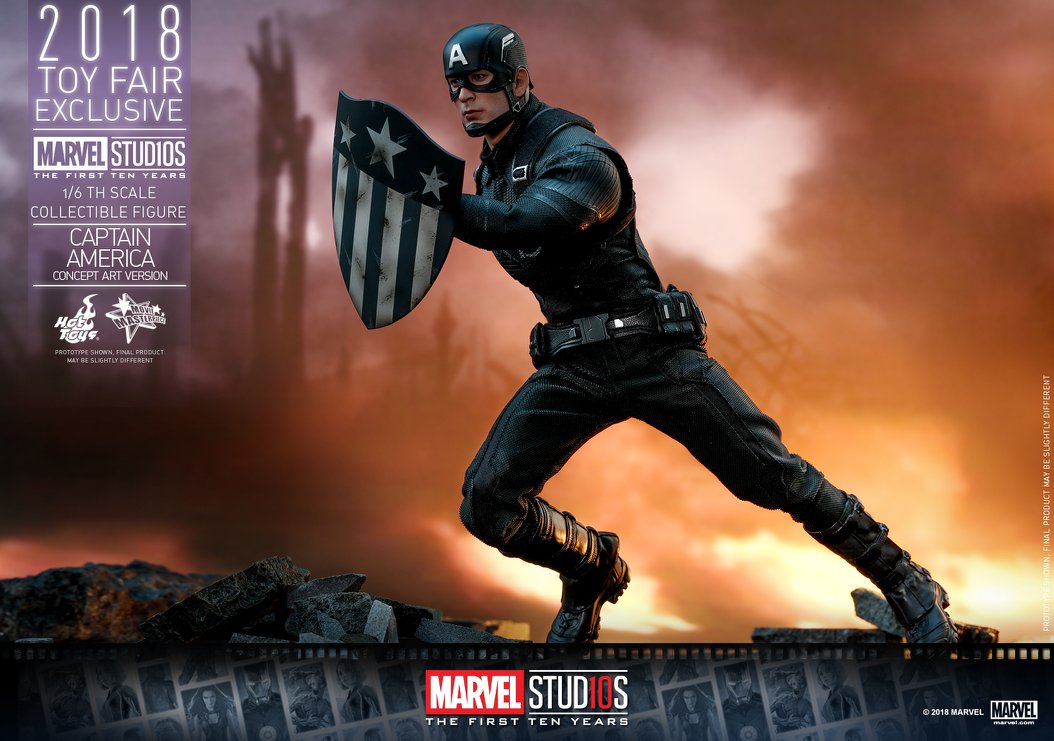 Hot toys Captain America (Concept Art Version)