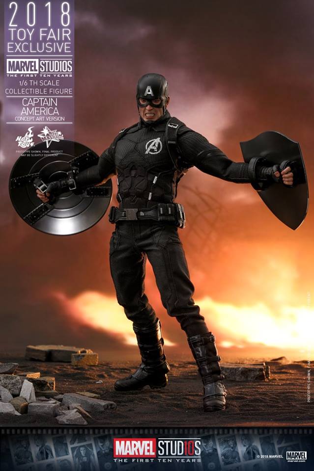 รูป Hot toys Captain America (Concept Art Version)