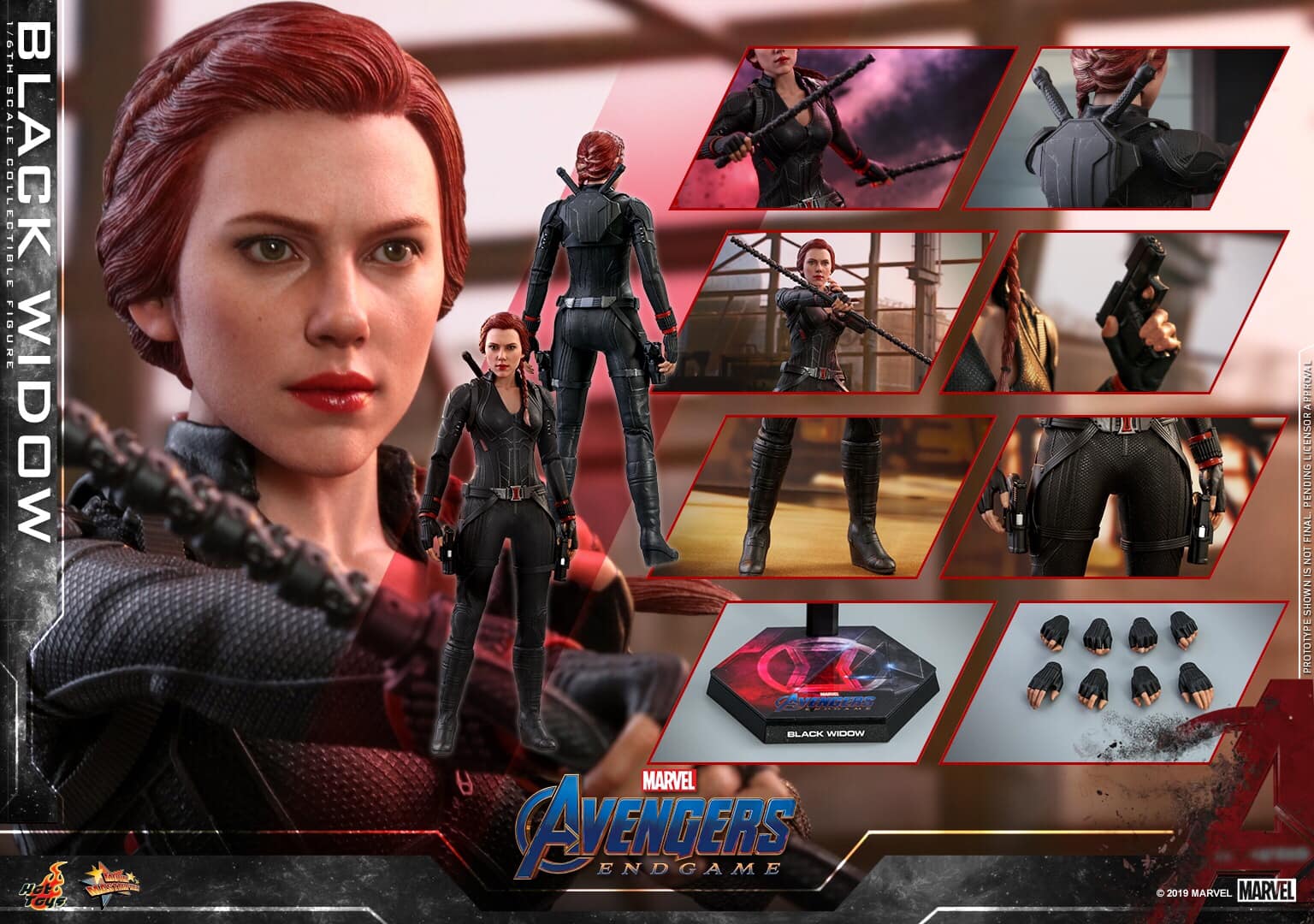 Hot toys Black Widow Avengers Endgame 