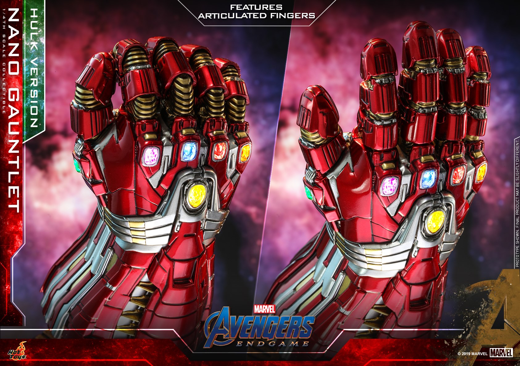 รีวิว Hot toys Nano Gauntlet Avengers: Endgame