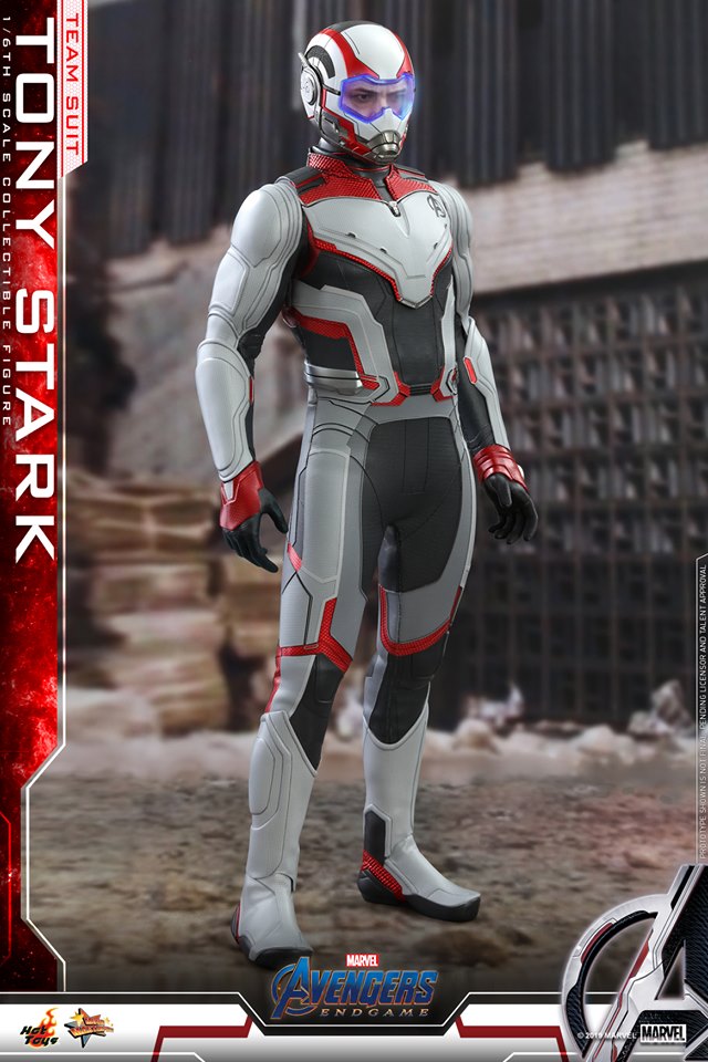 รีวิว Hot toys Tony Stark Team Suit Avengers Endgame
