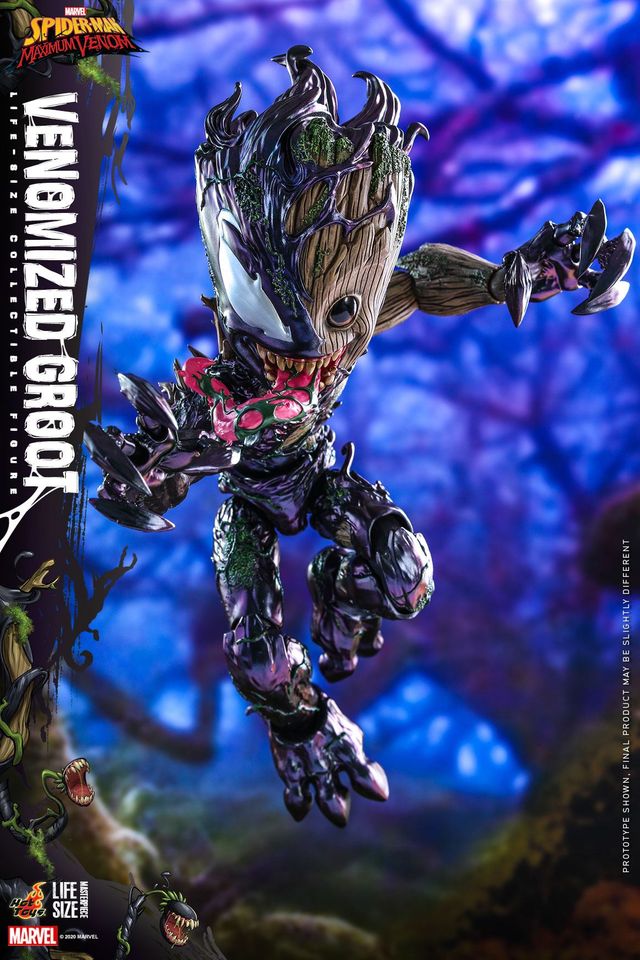 Venomized Groot Life-Size Collectible Figure