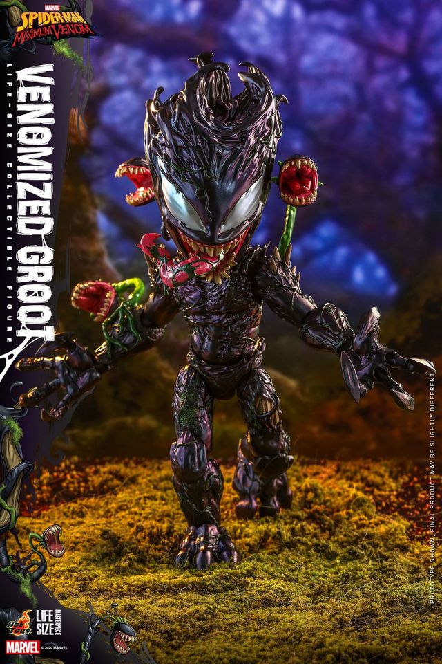 Venomized Groot Life-Size Collectible Figure